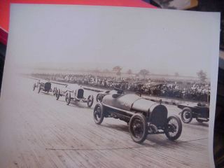 VINTAGE RACE CAR PHOTO 1917 START OF RACE UNION TOWN PA SEP 3 1917 8 X 10 1 7