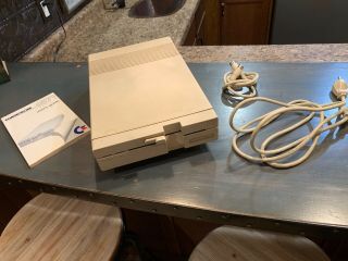 Vintage Commodore 5 1/4 " Disk Drive Model 1571 With