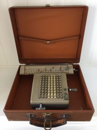 Vintage Monroe Calculating Adding Machine Ln 160x