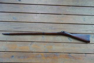 Springfield 1873 Trapdoor Rifle Stock Full Length W Fitments 1884 Rare