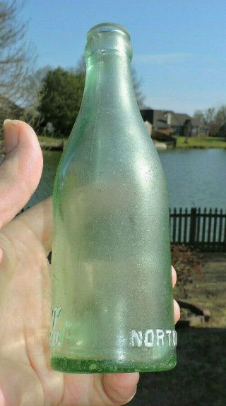 STRAIGHT SIDE COCA COLA BOTTLE NORTON,  VA.  PORTER ' S BOOK - RARE 3