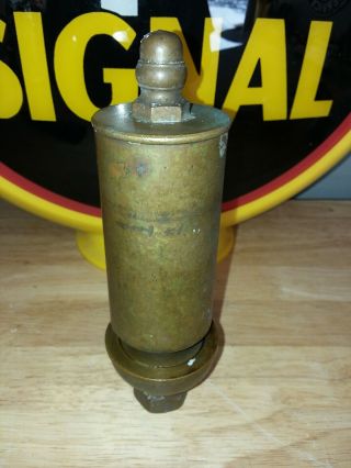 Vintage Brass Steam Whistle 2