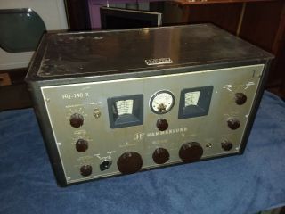 Hammarlund Hq - 140 - X Us Army Vintage Shortwave Receiver