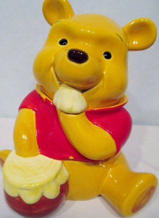 Vintage Cookie Jar Winnie The Pooh Disney Cartoon Animation Character