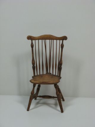Dollhouse Miniature - Vintage Artisan Chair - Studio B Miniatures - Bob Birkemeier