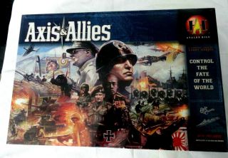 Vintage 2004 Axis & Allies Control The Fate Of The World Board Game