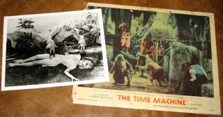 The Time Machine Vintage Lobby Card 11 X 14,  Photo 1960 Yvette Mimieux