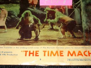 THE TIME MACHINE Vintage Lobby Card 11 x 14,  PHOTO 1960 Yvette Mimieux 8