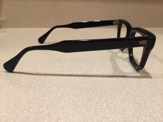 Vintage Marine USA Eyeglass Frame - Black Plastic 3