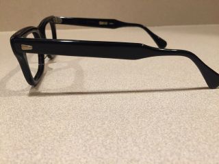 Vintage Marine USA Eyeglass Frame - Black Plastic 4
