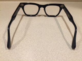 Vintage Marine USA Eyeglass Frame - Black Plastic 5