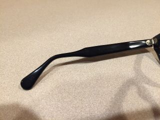 Vintage Marine USA Eyeglass Frame - Black Plastic 6