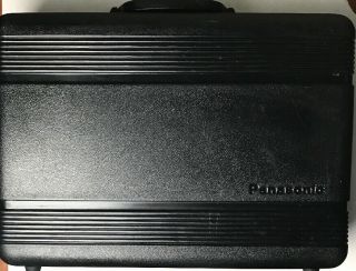 Vintage Panasonic AF X8 CCD OmniMovie VHS HQ Camcorder PV - 420D W/ Hard Case 8