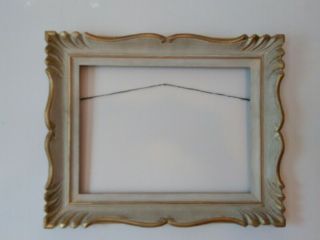 Vintage Canadian Hand Carved Impressionist Frame 12x16.