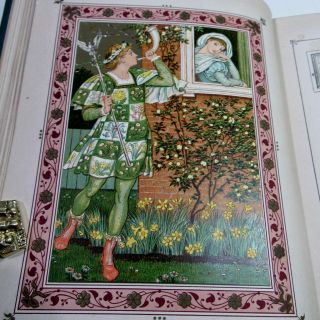 THE QUIVER OF LOVE/1876/RARE 1st Ed.  / 8 COLOR PLATES WALTER CRANE,  KATE GREENAWAY 7