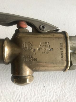 Vintage Victor Cutting Torch Ca2460