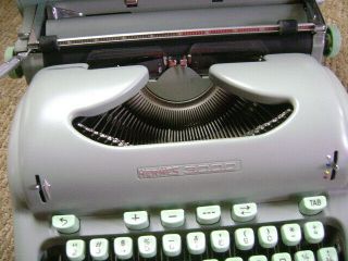Hermes 3000 Vintage portable typewriter Made In Switzerland ca.  1960 ' s 2