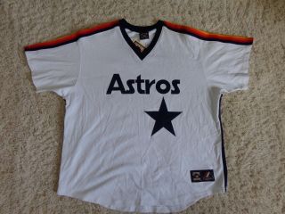 Vintage Houston Astros Nolan Ryan Jersey Cooperstown Real From 90s Heavy Weight