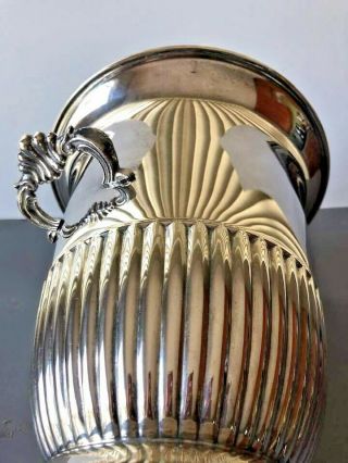 Vintage Silver Plate Champagne Ice Bucket by Kent Silversmiths 6