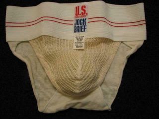 Vintage Jockstrap U.  S.  Undersports Jock Brief Athletic Supporter M Usa Made