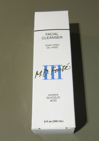 Md Forte Facial Cleanser Iii With Glycolic Acid Discontinued Read M.  D.  Rare