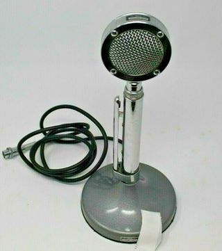 Vintage Astatic Model D - 104 Desktop Microphone With Ug 8 Stand