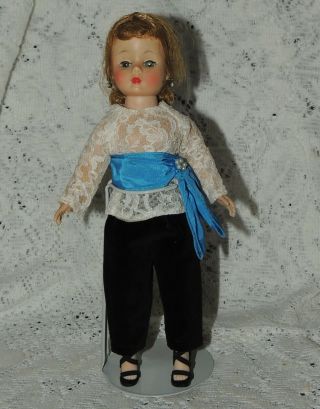 Vintage Great Blonde Madame Alexander Cissette Doll In Org.  Tagged Pants Outfit.
