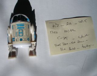 Star Wars Vintage Kenner R2 - D2 Astromech 1977 Mihk Early Issue Very 519