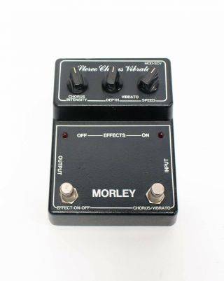 Vintage Morley Mod - Scv Stereo Chorus Vibrato Guitar Effect Pedal