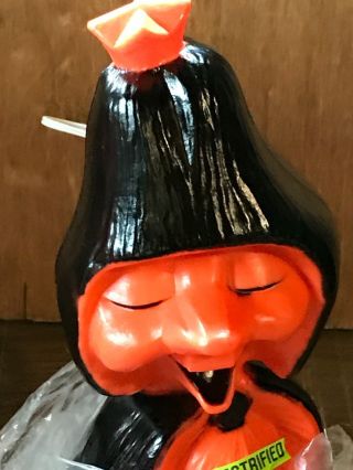 Vintage Halloween Hard Plastic Blow Mold Tweat Rare Decoration Union Products 4