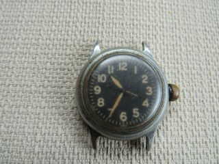 M4 Elgin Wwii Us Military U.  S.  M.  C.  Army Vintage No24 Wristwatch