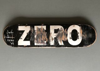 Zero Jamie Thomas Ridden & Signed Deck From 2003 Rare