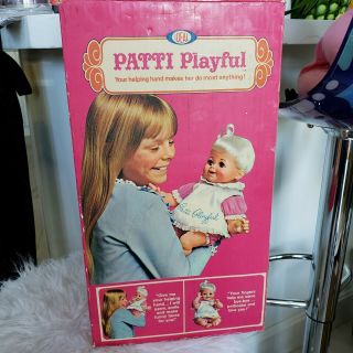 1970 Ideal Patti Playful Doll Interactive Doll Vintage 1970 