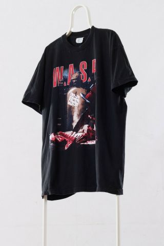 1992 Vintage W.  A.  S.  P.  Tour Band Tee T Shirt Size L Xl Wasp