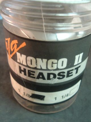 Onza Mongo Ll Mtb Roller - Bearing / Nos 1 - 1/8 " Headset - Vintage - Threaded Nib