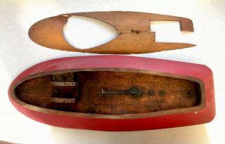Vintage Buckeye Toy Tether Boat 1950s
