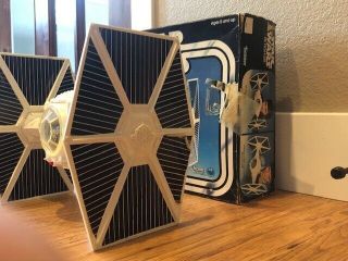 Vintage Star Wars Imperial Tie Fighter Complete With Blue Box 100 4