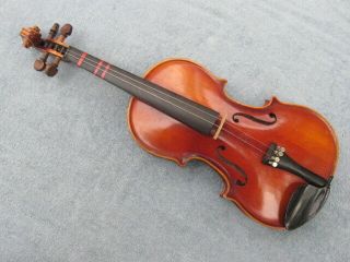 Vintage 1978 3/4 Scherl & Roth Stradivarius Violin A211/c W/ Hard Case & 2 Bows