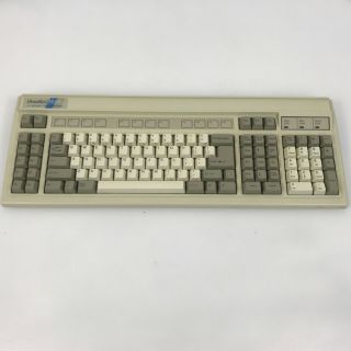 Vintage Northgate Omnikey Plus Mechanical Clicky Keyboard White Alps 4.  H4
