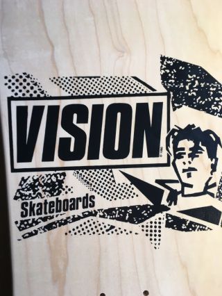 Mark Gonzales Wood Stain Skateboard Deck Reissue 4