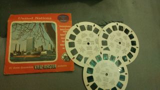 Vintage Sawyer ' s Bakelite Stereoscope Viewmaster with 30 Reels 8