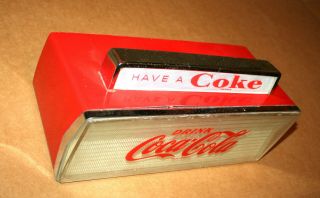 Rare Vintage Coke Coca Cola Fountain Soda Dispenser TOP With Coca Cola Sign 2