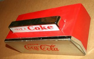 Rare Vintage Coke Coca Cola Fountain Soda Dispenser TOP With Coca Cola Sign 3