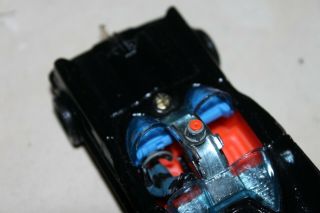 Corgi Toys 1967 267 Batmobile.  VERY RARE FACTORY ERROR BLUE DASH 3