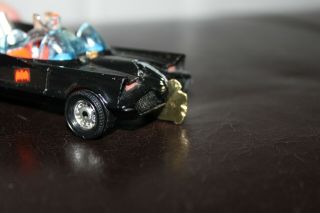 Corgi Toys 1967 267 Batmobile.  VERY RARE FACTORY ERROR BLUE DASH 9