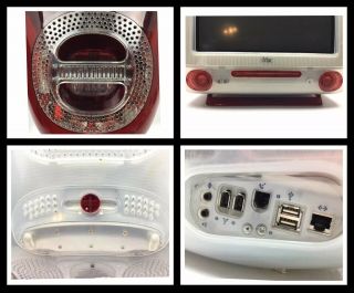 VINTAGE APPLE iMAC Model M5521 G3/450 DV,  Ruby Red Powers on. 5