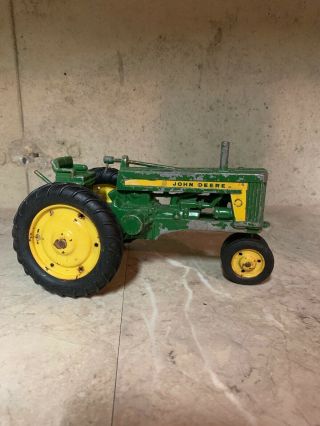 Old Vintage Eska 60 John Deere Die Cast Metal Farm Toy Tractor 1/16 Ertl
