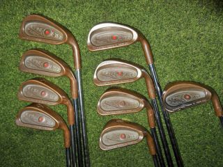 Rare Ping Golf Clubs Eye 2 Copper Beryllium 9 Piece Iron Set A Great Investment