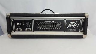 Peavey 260 C Series Monitor Amplifier W/ Equalizer 400 Watts Vintage Euc