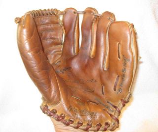 Vintage Usa Rawlings Mickey Mantle Mm5 Professional Baseball Glove - 1965
